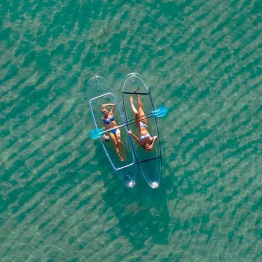 La Digue Transparent Kayak