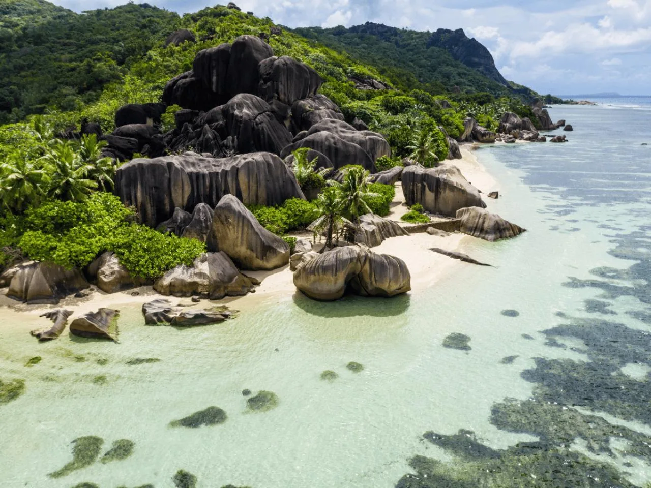 Fietstocht van een volledige dag op La Digue: Anse Source d'Argent en meer