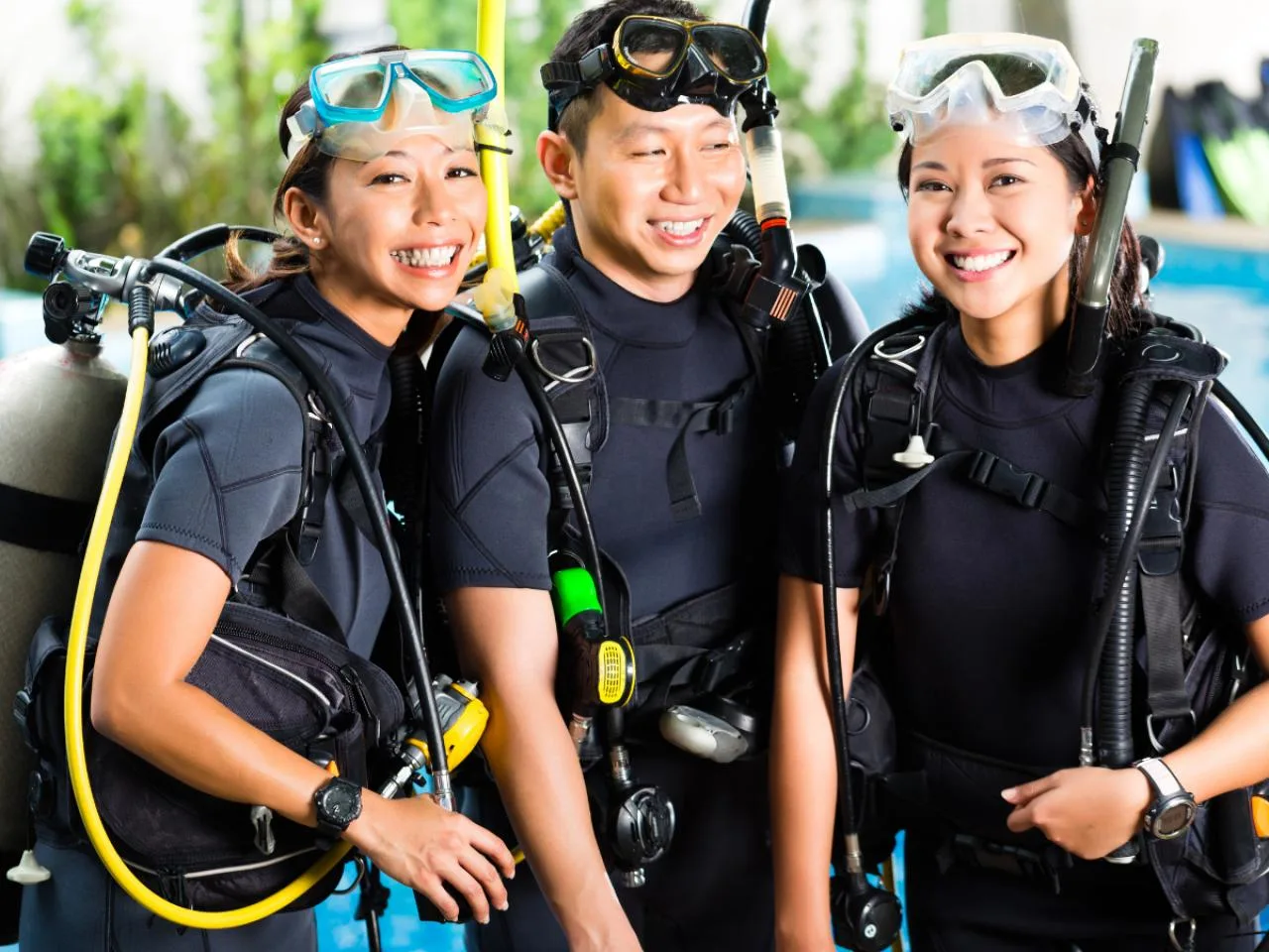2-дневный курс PADI Open Water Diver, включая баллон, воздух и грузы