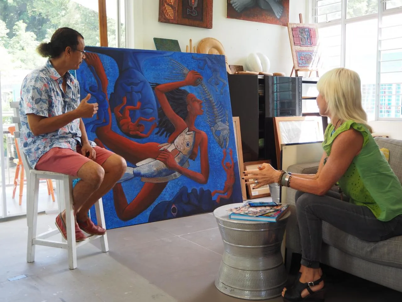 Private Half-Day Sun Stroke Gallery Art Tour