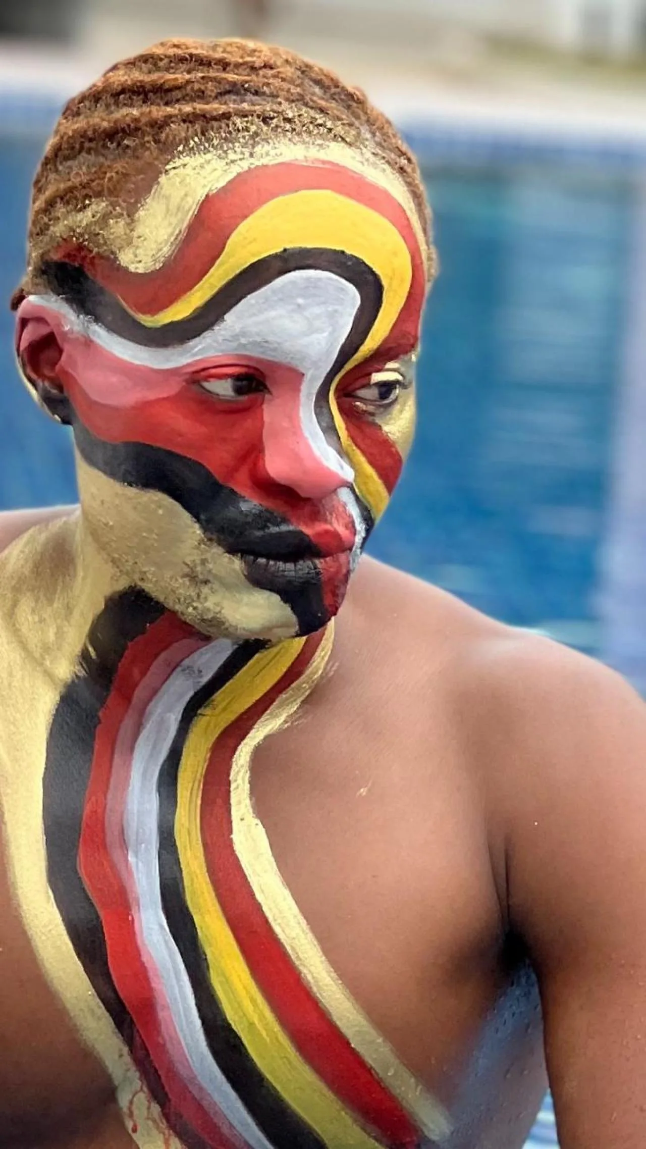 Transform Your Body into a Art work: Full face and neck painting!
