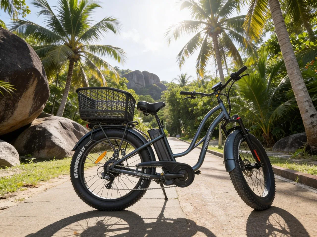 Alquiler de bicicletas eléctricas por 2 días en La Digue
