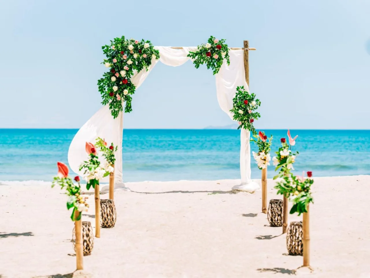 Mariage créole sur l'île de La Digue
