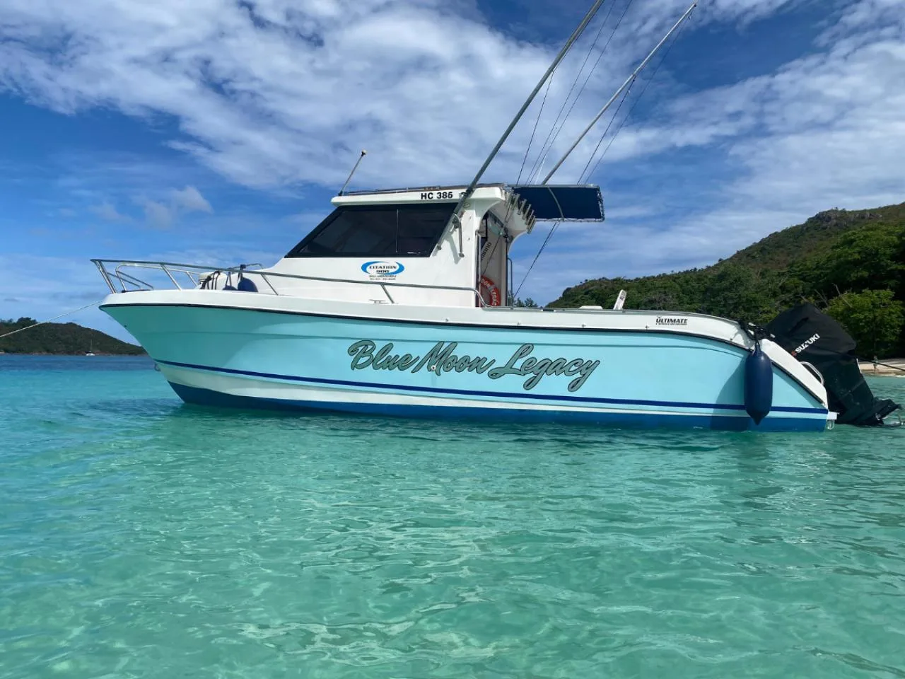 Prywatny transfer z przystani Praslin do przystani La Digue