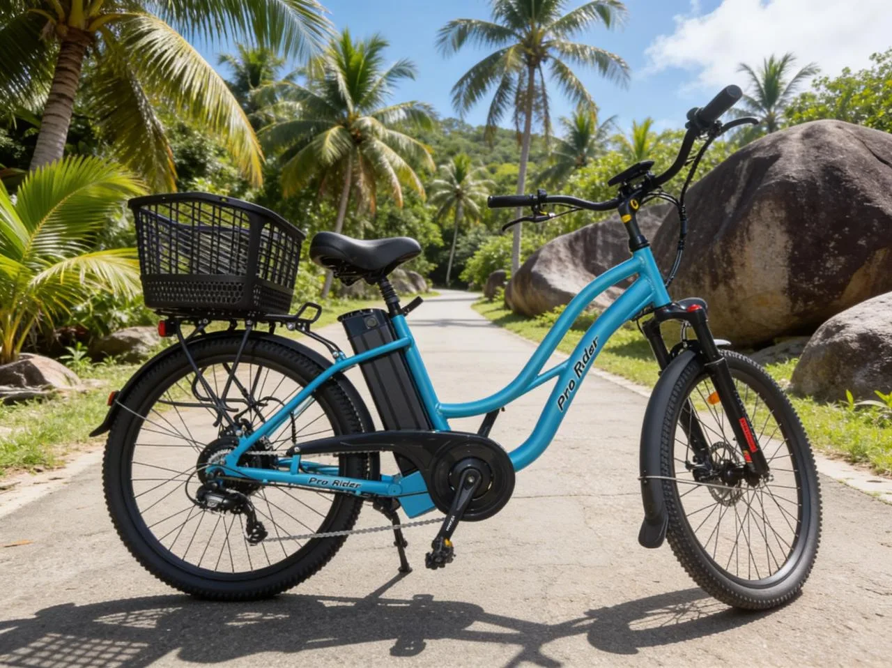 Noleggio E-Bike di 1 Giorno a La Digue