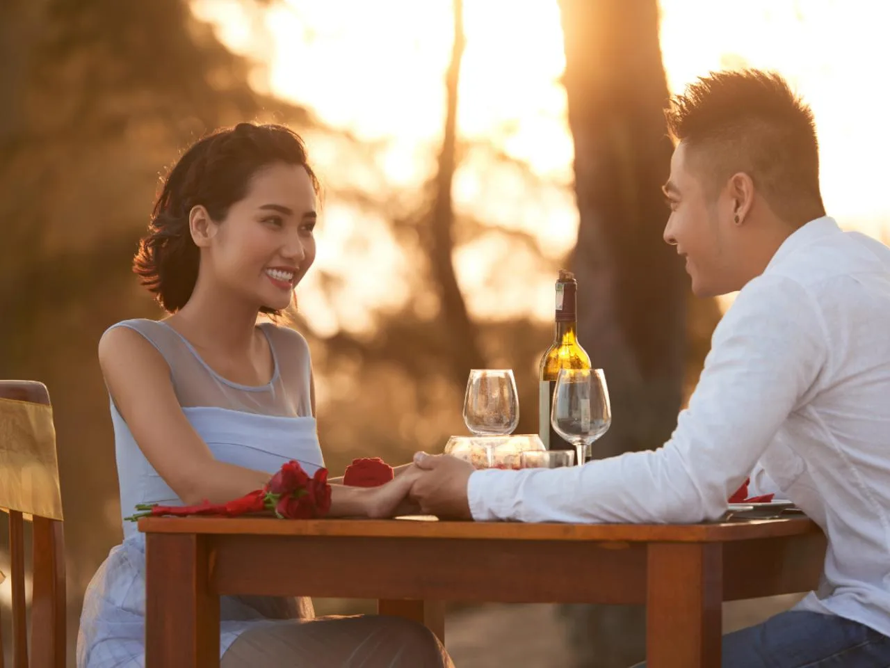 Romantisches Candlelight-Dinner für zwei auf La Digue