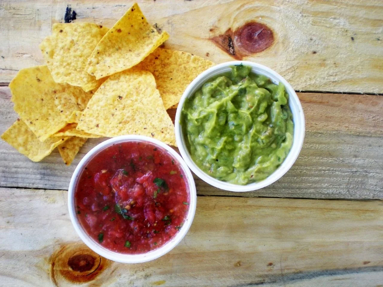 Tapas: Fried Cajun-Spiced Tortilla Crisps & Chicken in La Digue