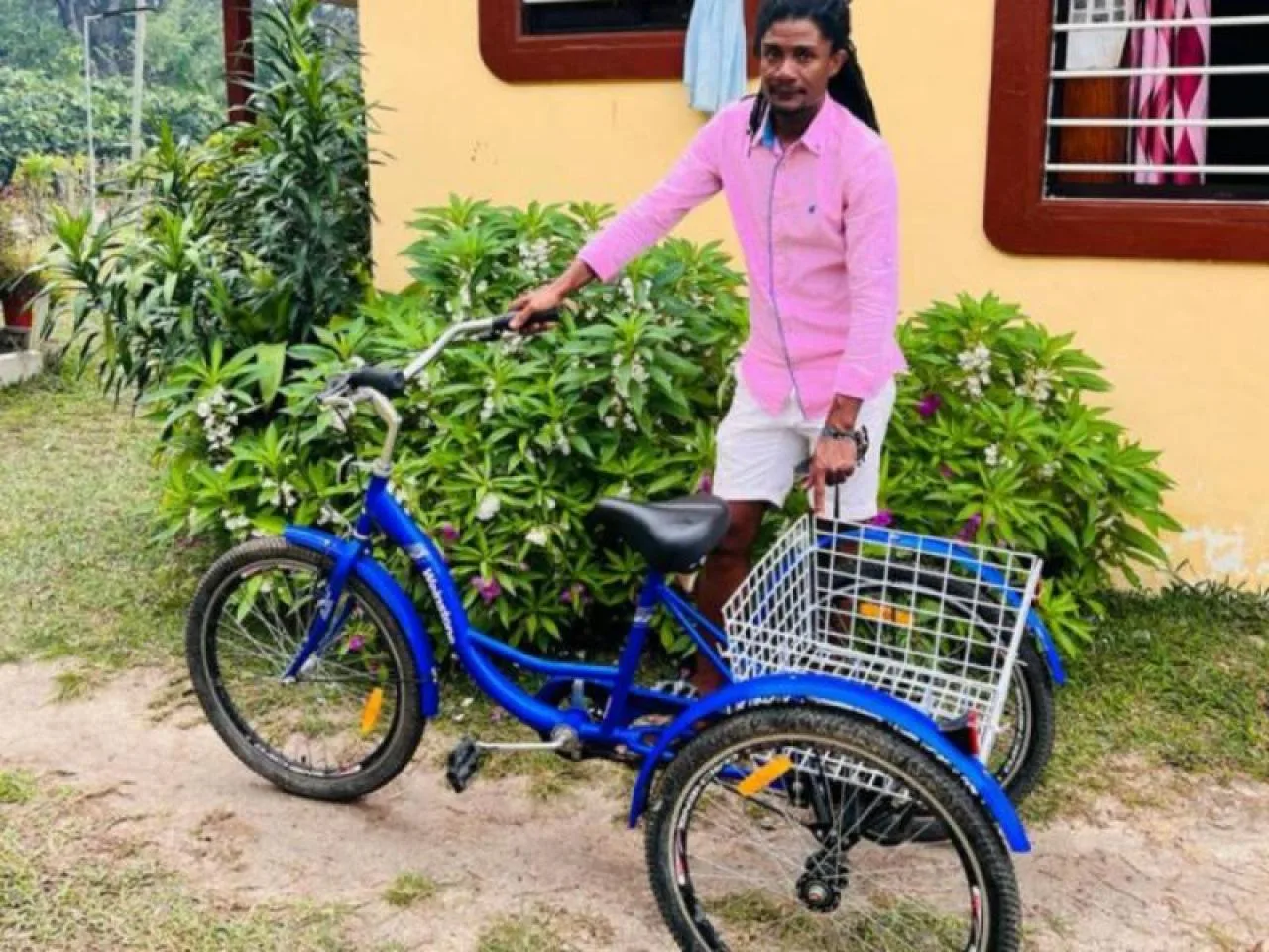 Mieten Sie ein Dreirad-Fahrrad für 7 Tage auf La Digue, Seychellen