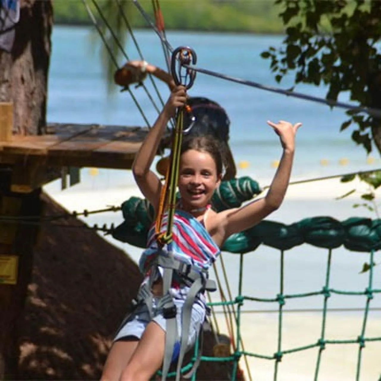 Ile Aux Cerfs Tree Top Adventure