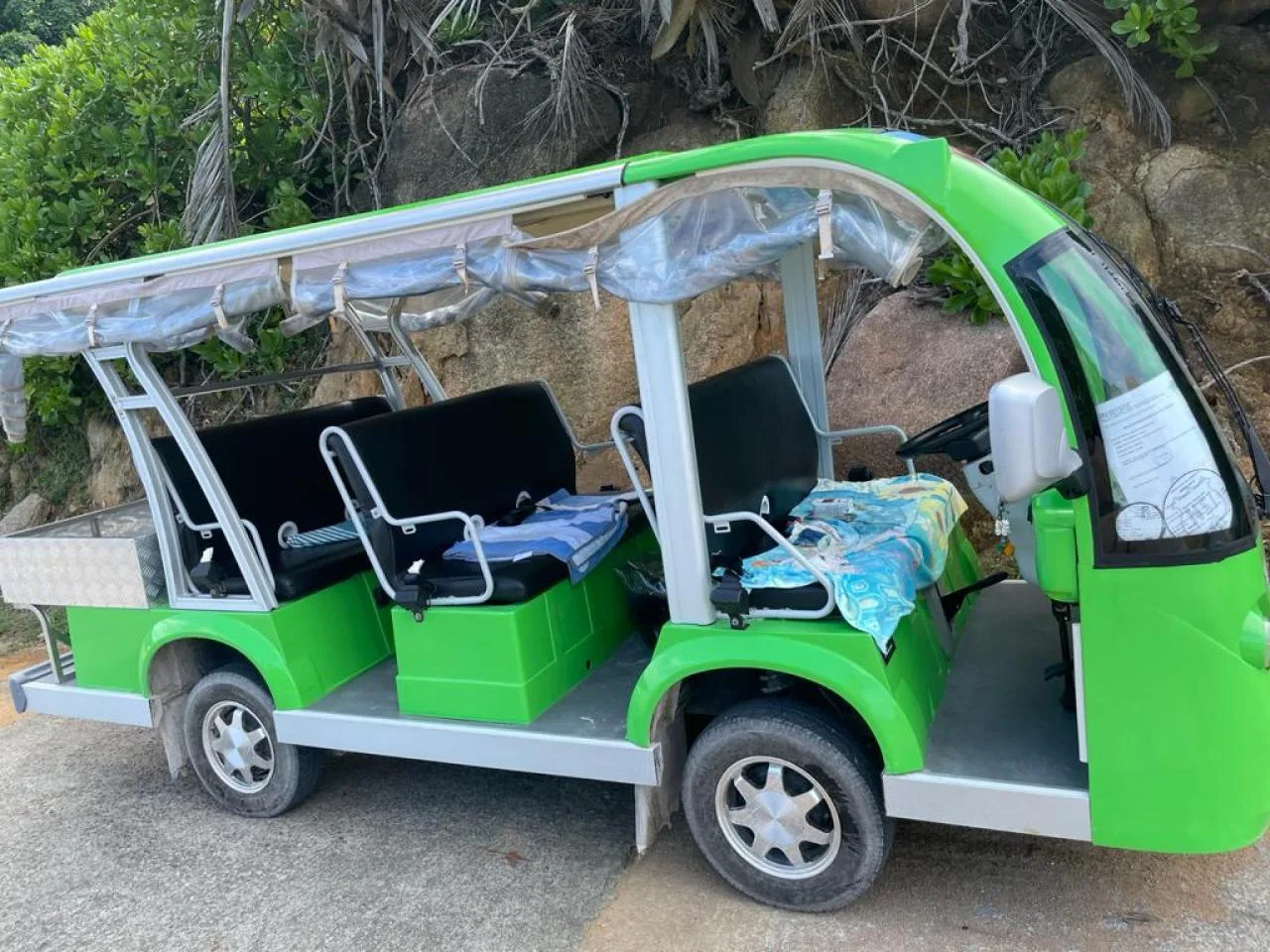 Private Full-Day Guided Buggy Tour on La Digue Island