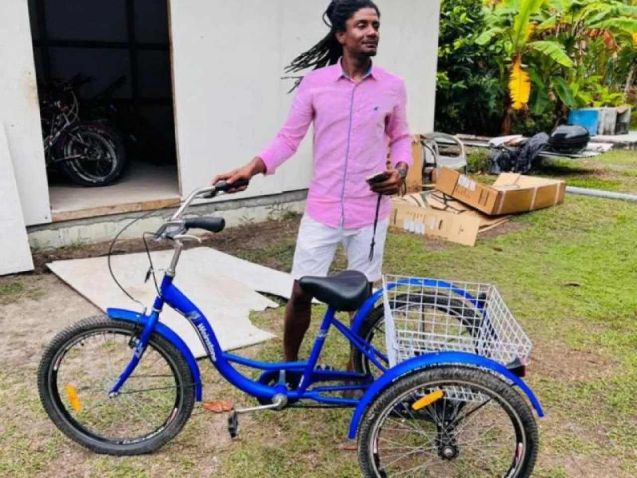 Noleggio di una bicicletta a tre ruote per 5 giorni a La Digue, Seychelles