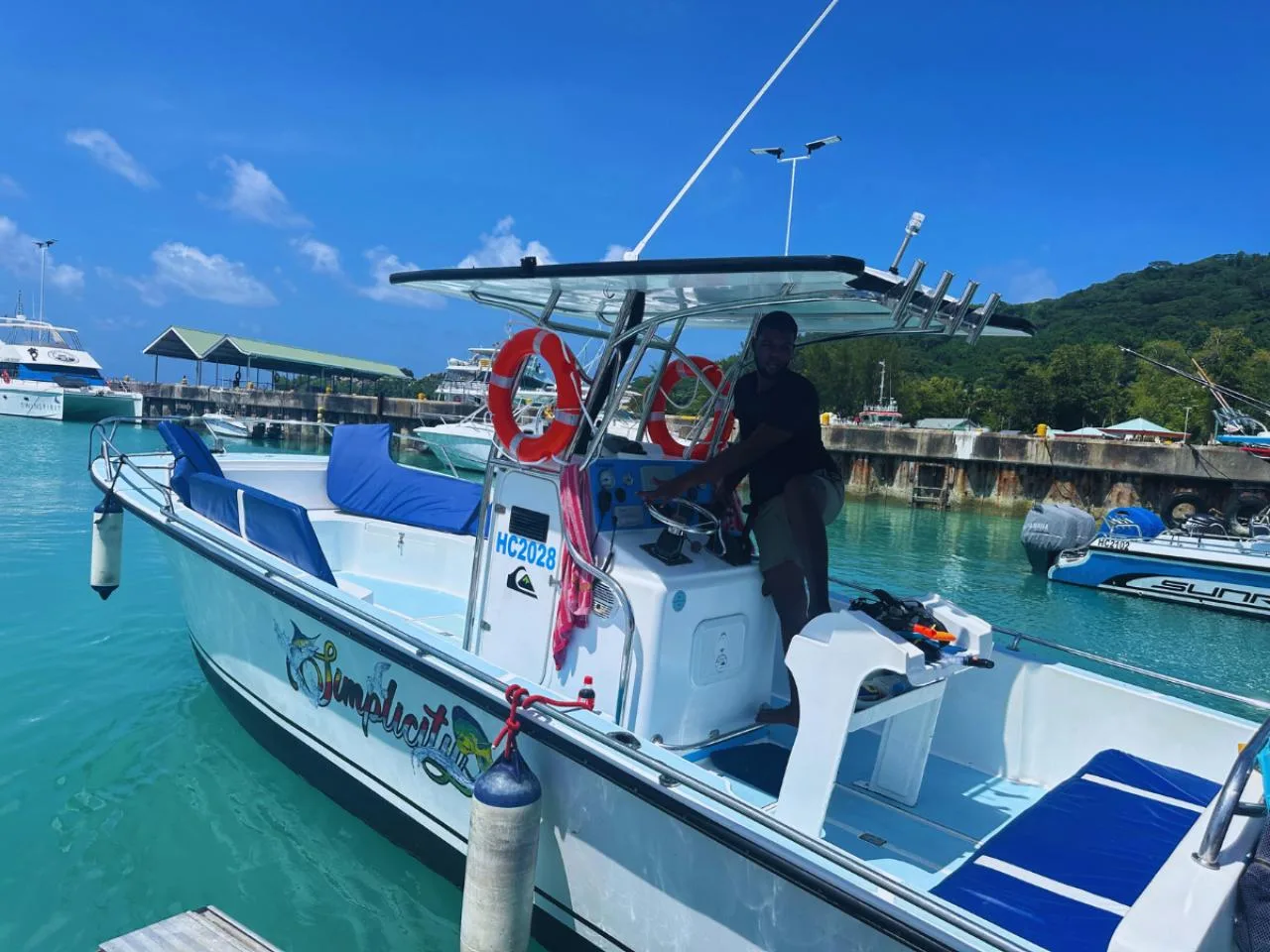 Transfer van Felicité Island naar La Digue en terug