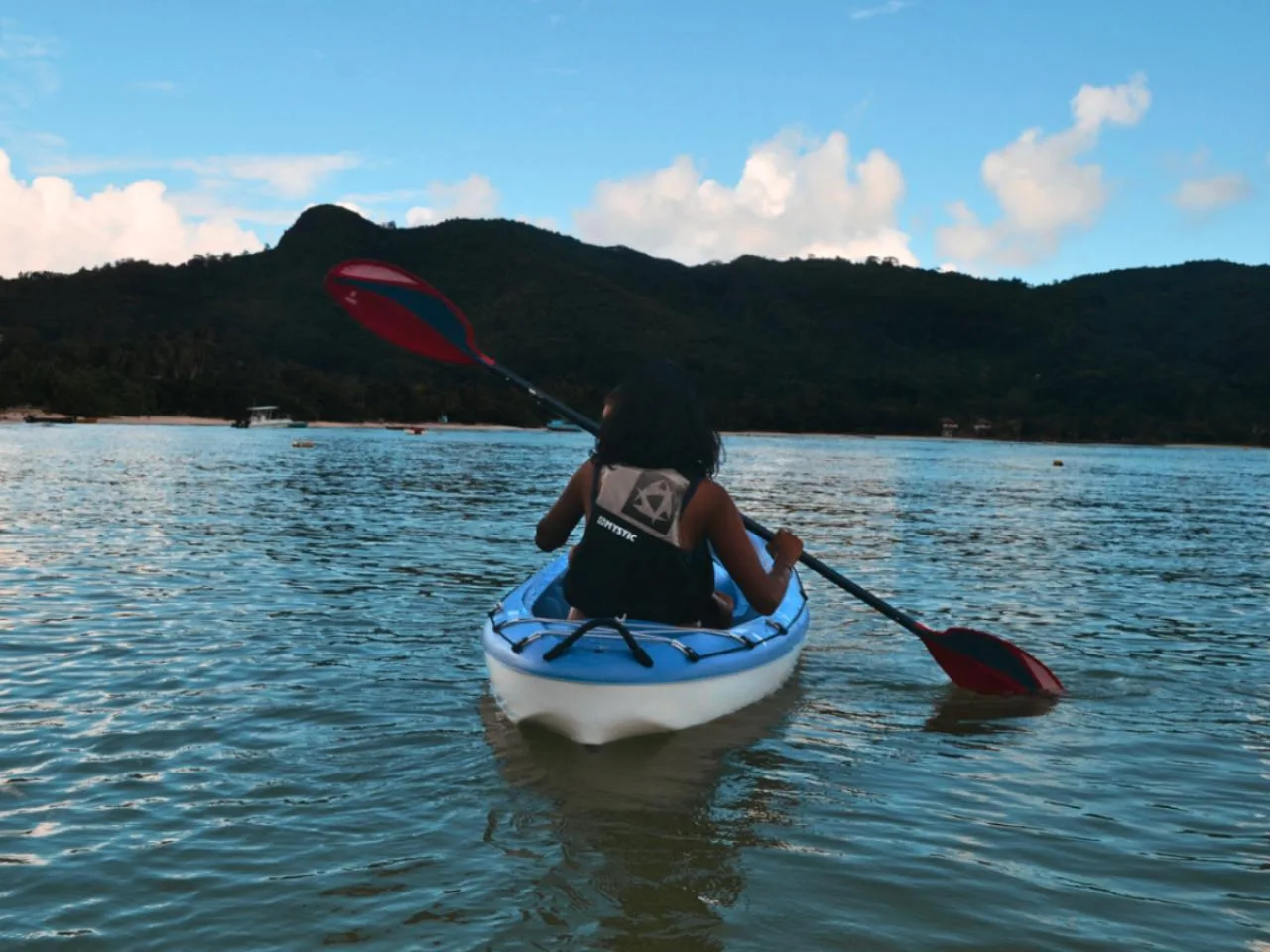 Expedición de aventura en canoa kayak de 2 horas a Anse Soleil con guía