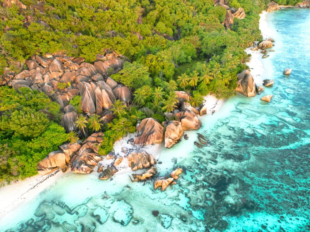 Privéboottocht van een hele dag: La Digue en Curieuse Islands