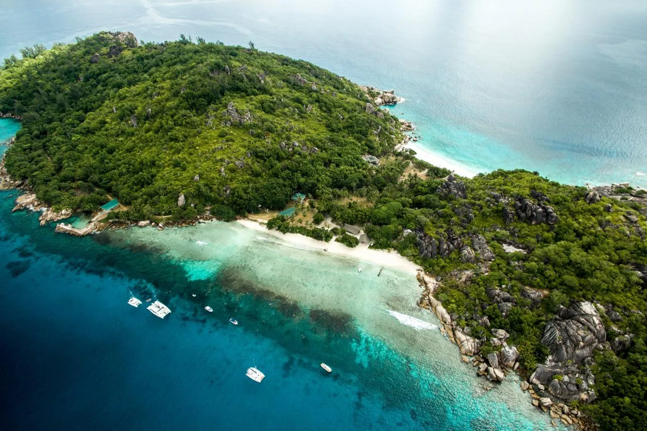 Full-Day Coco, Sister & Félicité Island with Belle Petra from La Digue