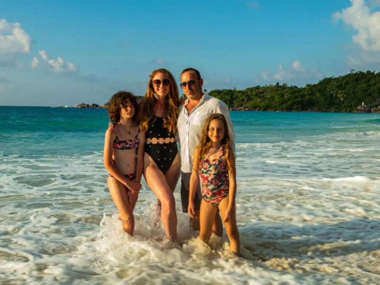 1 Hora de Sessão de Fotos Divertida em Família na pitoresca Praia Anse Source D'Argent